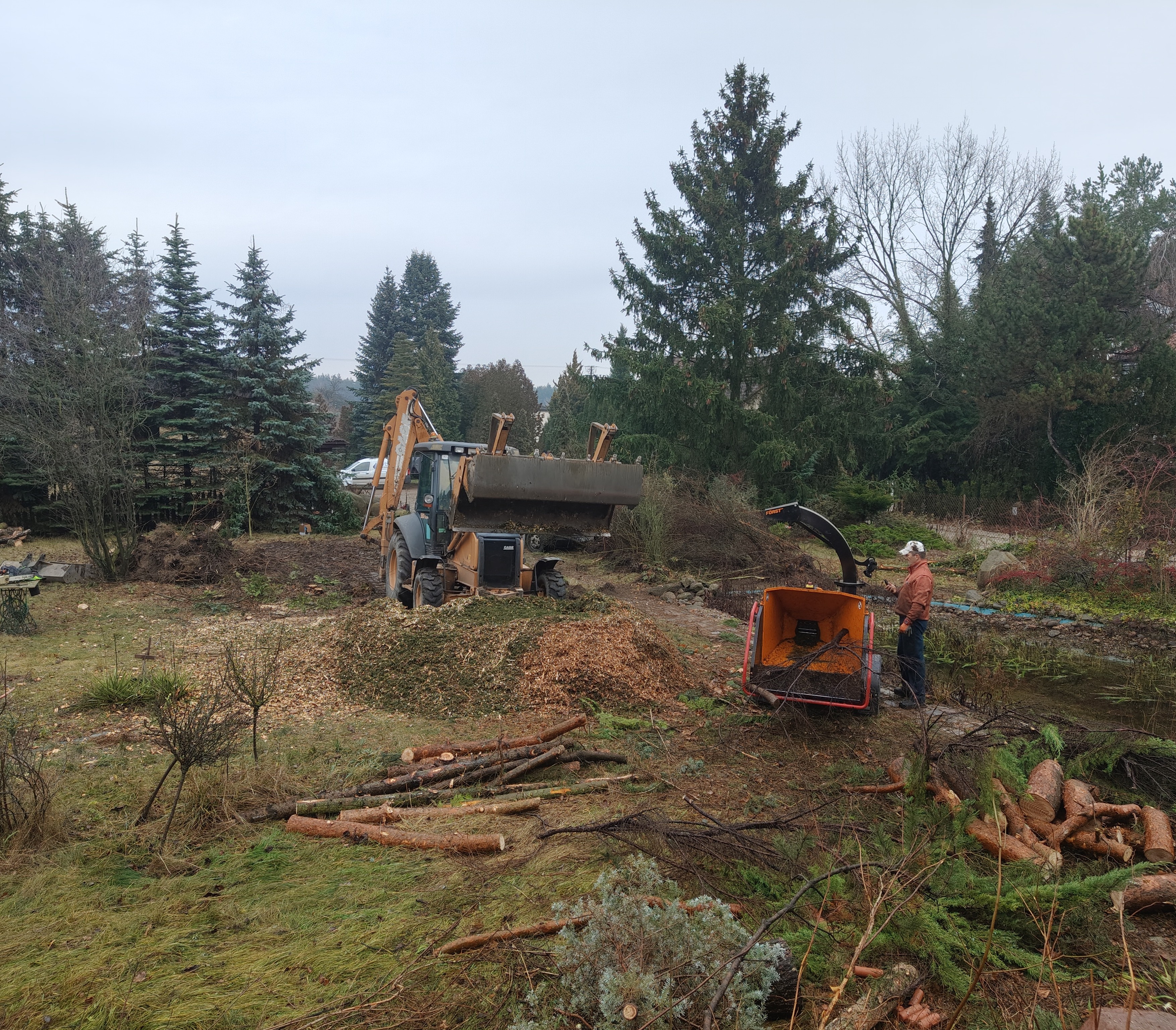 Czyszczenie działek